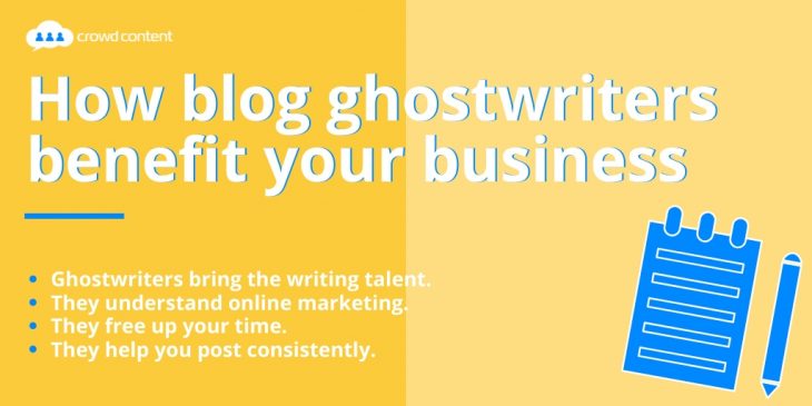 How blog ghostwriters benefit your business