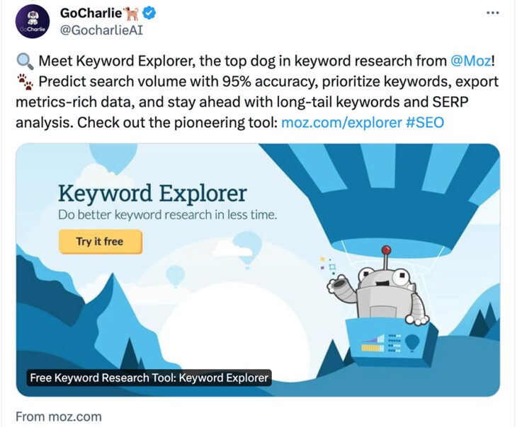 Keyword explorer