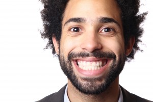 Man Smiling with Beard