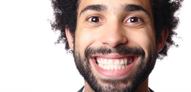 Man Smiling with Beard