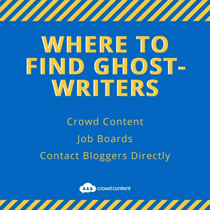 Where to Find Ghostwriters