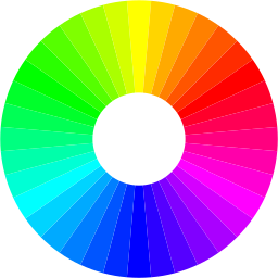 RGB color wheel 36