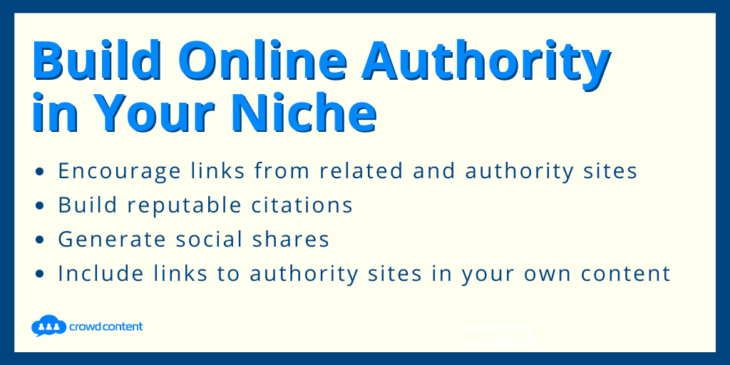 Tips for Building Authority in Your Niche Using EAT Content