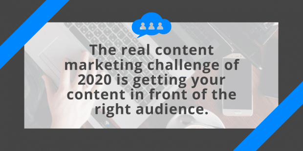 Image showing content marketing challenge