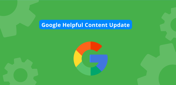 Graphic representing Google's Helpful Content update.