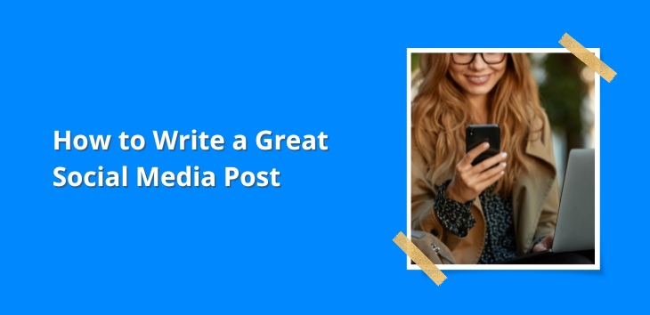 How to make a social media post